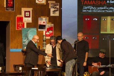 مراسم افتتاحیه  سی و چهارمین جشنواره تئاتر فجر  11