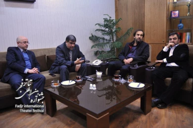 بازدید وزیر فرهنگ و ارشاد اسلامی و معاون امور هنری 