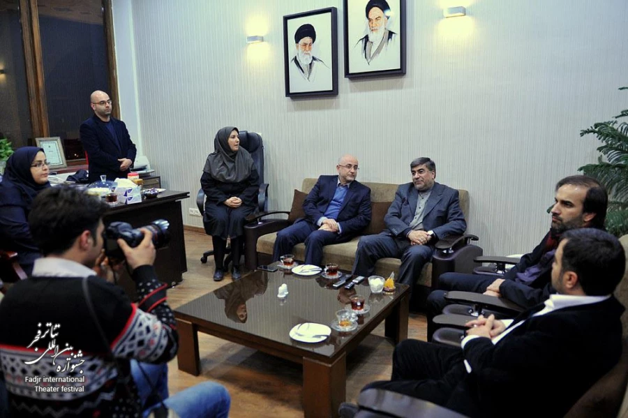 بازدید وزیر فرهنگ و ارشاد اسلامی و معاون امور هنری 