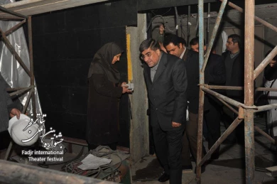 بازدید وزیر فرهنگ و ارشاد اسلامی و معاون امور هنری 