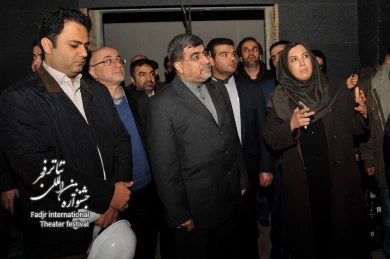 بازدید وزیر فرهنگ و ارشاد اسلامی و معاون امور هنری 