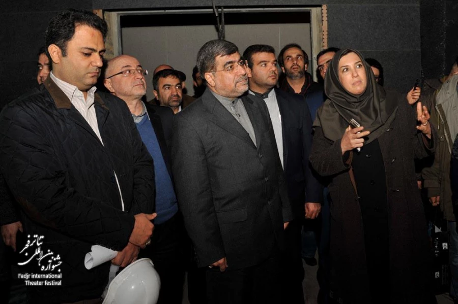 بازدید وزیر فرهنگ و ارشاد اسلامی و معاون امور هنری 
