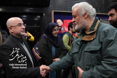  علی مرادخانی در جشنواره تئاتر فجر