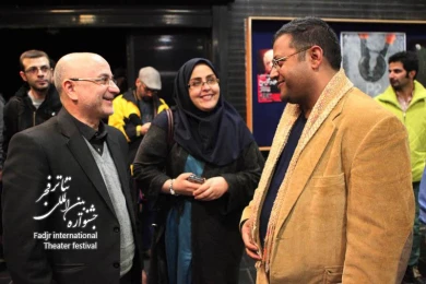  علی مرادخانی در جشنواره تئاتر فجر