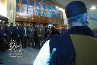 بازدید وزیر ارشاد از سی امین جشنواره فجر