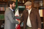 دیدار شفیق المهدی با حمید شاه آبادی