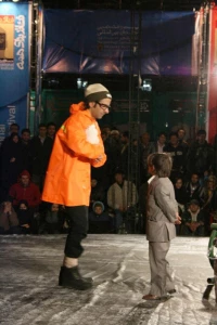 بالاتر از خطر(خیابانی)، کارگردان؛ حمید مرادی