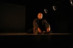 Red wool coat / Director, Afsane Mahian