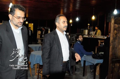 Minister of Culture of the Fajr Festival