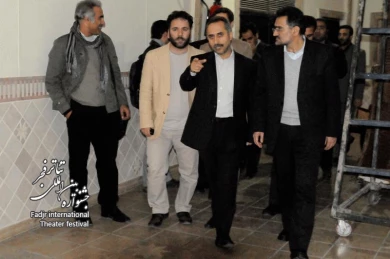 Minister of Culture of the Fajr Festival