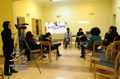 Workshop Performance Styles in the theater,Sahar Rahimi 
