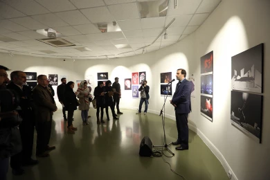 Opening of Photo, Posters and Visual Identity Exhibition