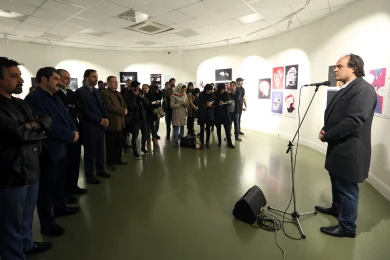 Opening of Photo, Posters and Visual Identity Exhibition