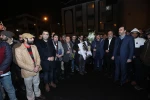 ادای احترام ستاد جشنواره تئاتر فجر به آتش نشانان حادثه ساختمان پلاسکو