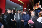 ادای احترام ستاد جشنواره تئاتر فجر به آتش نشانان حادثه ساختمان پلاسکو