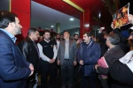 ادای احترام ستاد جشنواره تئاتر فجر به آتش نشانان حادثه ساختمان پلاسکو