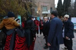 مرادخانی و شفیعی به تماشای نمایش آری یا نه در سالن استاد انتظامی نشستند