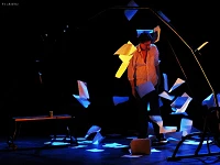 Training wild child in Fadjr Theater festival/ French group takes a dream-like play on stage