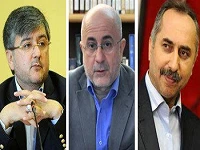 Moradkhani, Sarsangi, and Mosafer Astaneh Visited Secretariat of Fadjr Theatre Festival