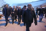 حضور وزیر فرهنگ و ارشاد اسلامی و معاون امور هنری وزارت فرهنگ و ارشاد اسلامی در سالن قشقایی تئاتر شهر