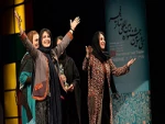 The minister of the culture and Islamic Guidance, The secretary of the festival gave speech at the closing ceremony of Fadjr theater Festival 2