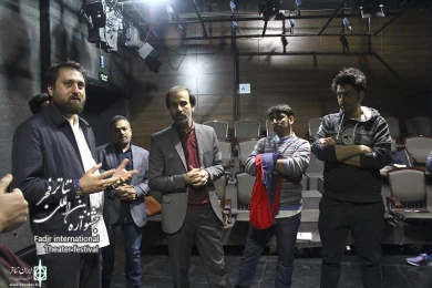 بازدید مدیرکل هنرهای نمایشی از رزیدنسی‌های جشنواره بین المللی تئاتر فجر