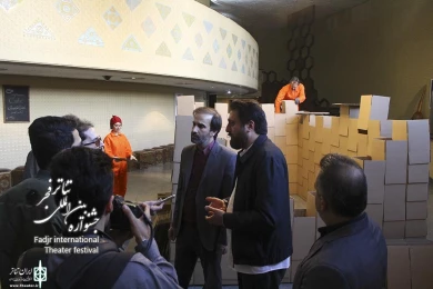 بازدید مدیرکل هنرهای نمایشی از رزیدنسی‌های جشنواره بین المللی تئاتر فجر