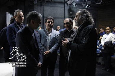 گزارش تصویری «دیدار وزیر فرهنگ و ارشاد اسلامی از کلاس های آموزشی همایش برگزیدگان جشنواره های تئاتر استان های کشور»