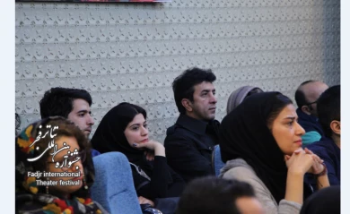 گزارش تصویری آیین افتتاحیه ی سلسله نشست های مسابقه ی نمایش نامه‌نویسی