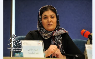 گزارش تصویری آیین افتتاحیه ی سلسله نشست های مسابقه ی نمایش نامه‌نویسی