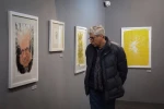 دیدار دبیر  سى و هفتمین جشنواره‌ى بین المللى تئاتر فجر از نمایشگاه گروهى 