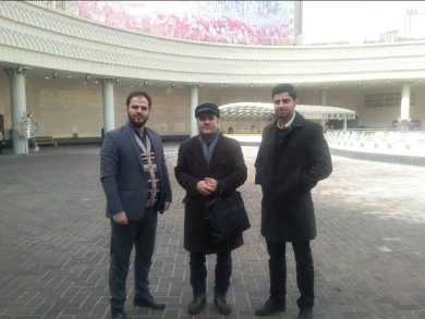 جلسه با مدیران مجموعه هنری ،میدان ولیعصر..