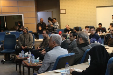 نشست رسانه ای دبیر و مدیران سی و هفتمین جشنواره ی تئاتر فجر با اهالی مطبوعات عکاس : دانیال حکیم رابط