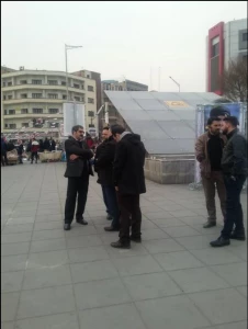 فضاسازی محیطی در مترو، محوطه ی تماشاخانه های جشنواره و سطح شهر تهران با همکاری صمیمانه ی سازمان زیباسازی شهرداری تهران، شرکت مترو ،شرکت اتوبوس رانی و شهرداری منطقه 11 تهران صورت می گیرد.