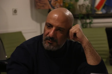جلسه دبیر جشنواره با داوران ایران-دو عکاس دانیال حکیم رابط