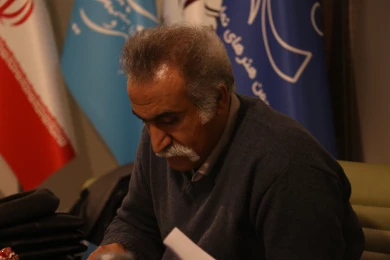 جلسه دبیر جشنواره با داوران ایران-دو عکاس دانیال حکیم رابط
