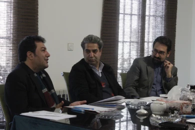 بازدید معاون هنری وزیر فرهنگ و ارشاد اسلامی از ستاد سی و هفتمین جشنواره ی بین المللی تئاتر فجر