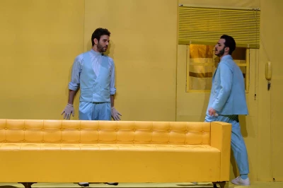 گزارش تصویری از اجرای نمایش طناب