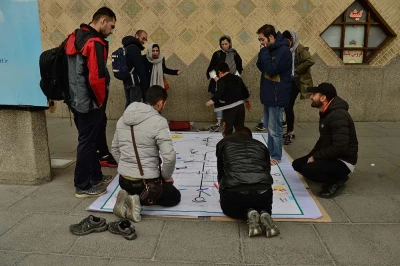 گزارش تصویری از  اجرای نمایش کوهستان