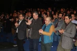 شهرام کرمی و حمید نیلی در تماشای نمایش یک هفته راه رفتن در بهشت