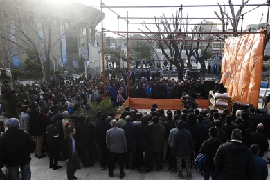 گزارش تصویری از اولین اجرای نمایش اهم در سی و هفتمین جشنواره ی بین المللی تئاتر فجر -کارگردان: مسعود ابراهیمی-عکس:رضا معطریان-مکان:محوطه پارک دانشجو‎