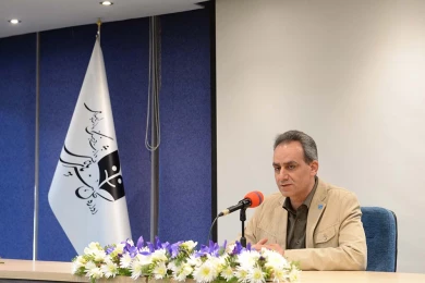 مراسم رونمایی از کتاب چهل سال نمایش با حضور سید مجتبی حسینی معاون وزیر فرهنگ و ارشاد در تالار مشاهیر تئاتر شهر برگزار شد.عکس:کاوه کرمی‎