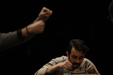 گزارش تصویری از اولین اجرای نمایش  فرایند در سی و هفتمین جشنواره ی بین المللی تئاتر فجر -کارگردان: علی کرسی زر-عکس:رئوفه رستمی