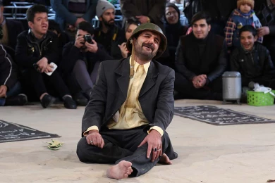 گزارش تصویری از اولین اجرای نمایش ملکوت در سی و هفتمین جشنواره ی بین المللی تئاتر فجر -کارگردان:سعید خیرالهی -عکس:نیلوفر جوانشیر