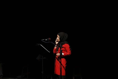 گزارش تصویری از اولین اجرای نمایش رادیویی مزار در سی و هفتمین جشنواره ی بین المللی تئاتر فجر -کارگردان:طاهره شاددل_عکس:رئوفه رستمی