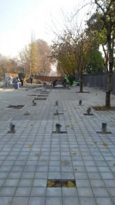 بازدید مدیران جشنواره بین المللی تئاتر فجر و شهرداری منطقه 11 از محوطه‌های باز اجرای تئاتر