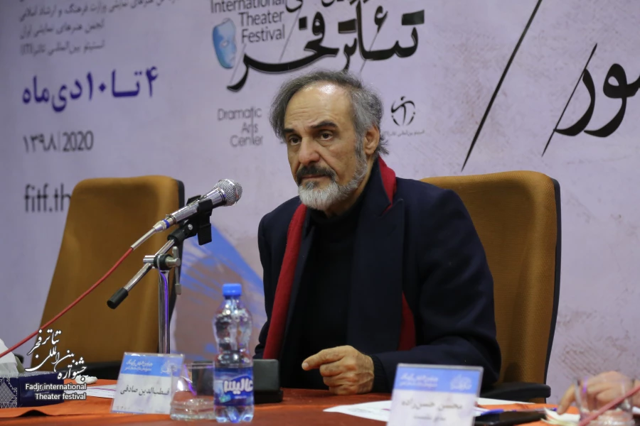 کارگاه «کارگردانی» با حضور قطب‌الدین صادقی در همایش برگزیدگان جشنواره‌های تئاتر استان‌های کشور