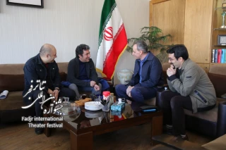 بازدید مدیرکل هنرهای نمایشی از همایش برگزیدگان جشنواره‌های تئاتر استان‌ها