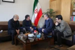 بازدید شهرام کرمی از همایش برگزیدگان جشنواره‌های تئاتر استان‌ها
