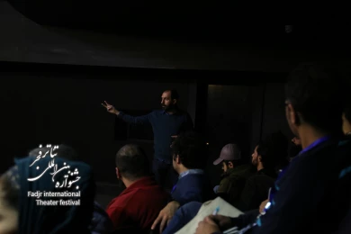 دومین جلسه از کارگاه «طراحی اجرا مستقل از متن» با حضور علی‌اصغر دشتی